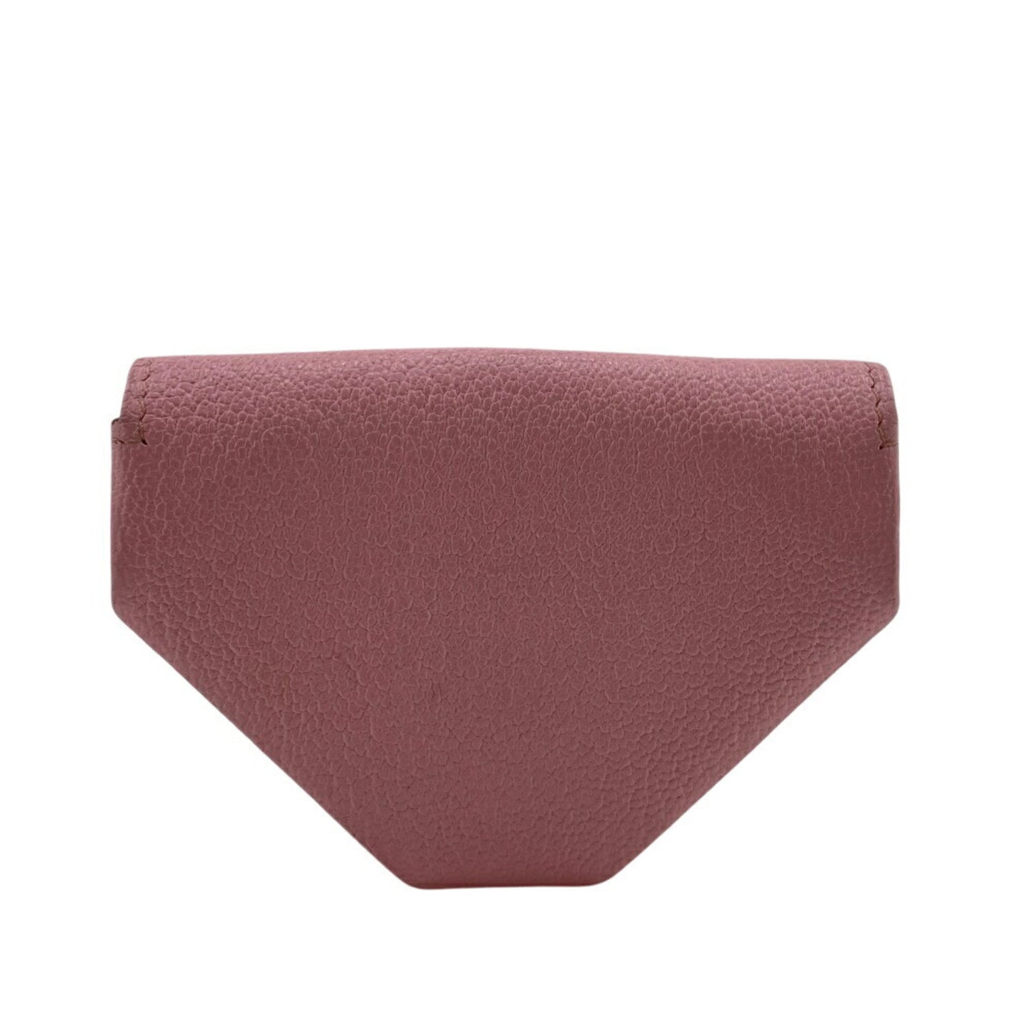 Hermes Levain Quatre Verso Compact Wallet Coin Case Pink