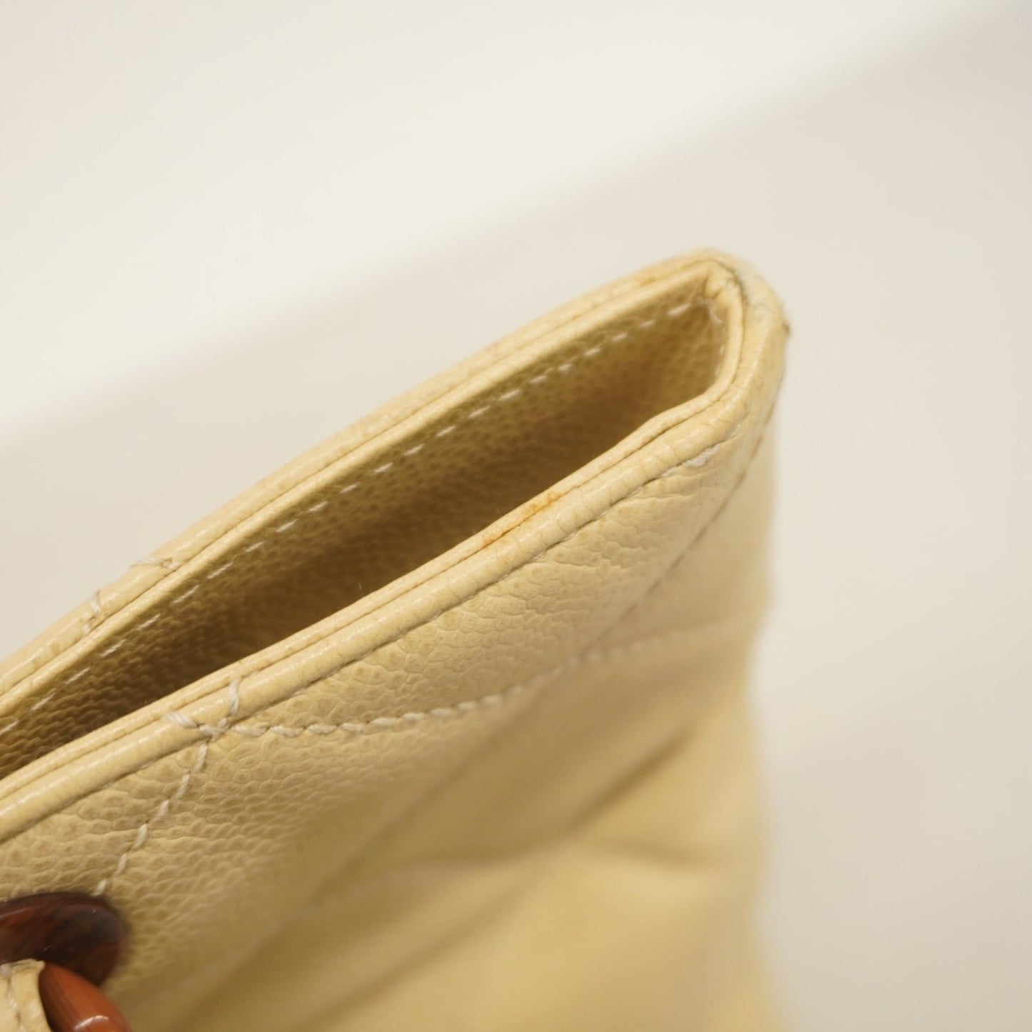 Calfskin Chanel Tote Bag Grained