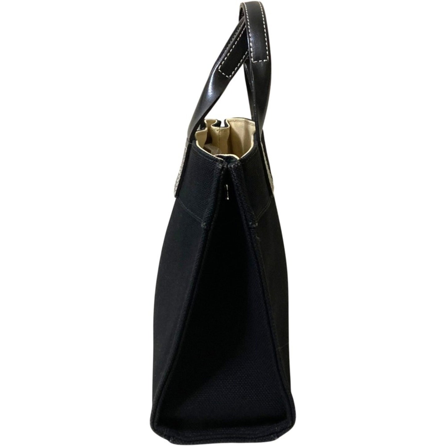 Burberry Blue Label Canvas Tote Bag Black