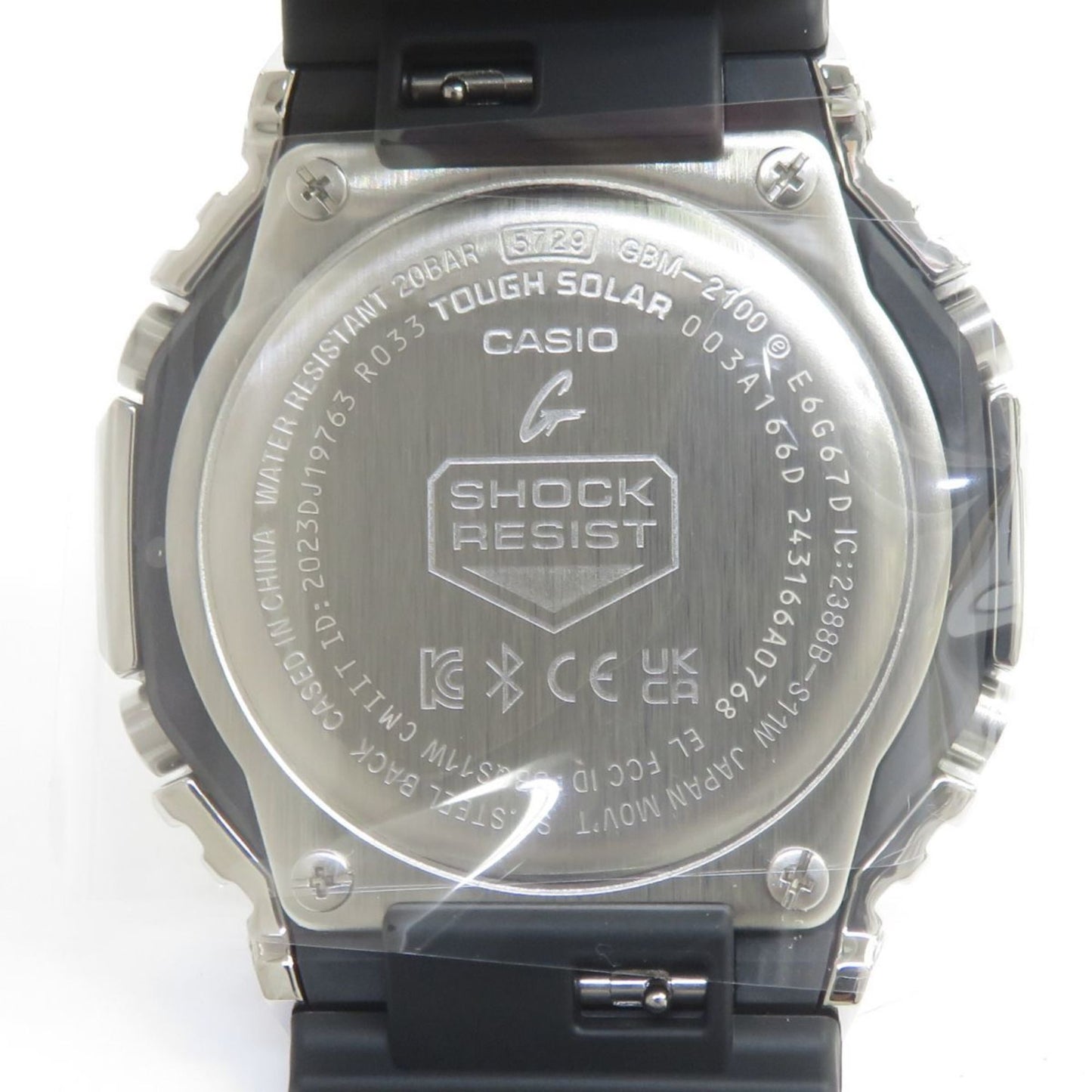 Casio G-Shock G-Steel Mobile Link Gbm-2100-1Aer Tough Solar Watch