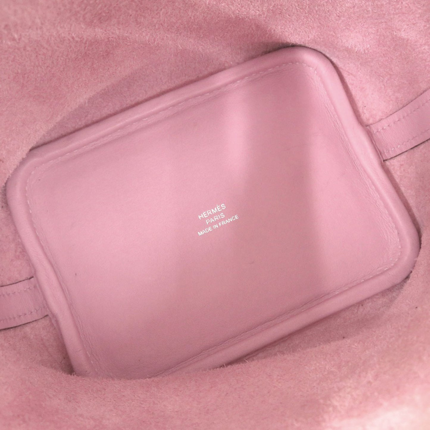 Herms Picotin Lock Micro Lucky Daisy Handbag In Swift Leather