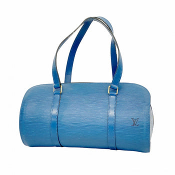 Louis Vuitton Epi Soufflot Handbag M52225 Toledo Blue