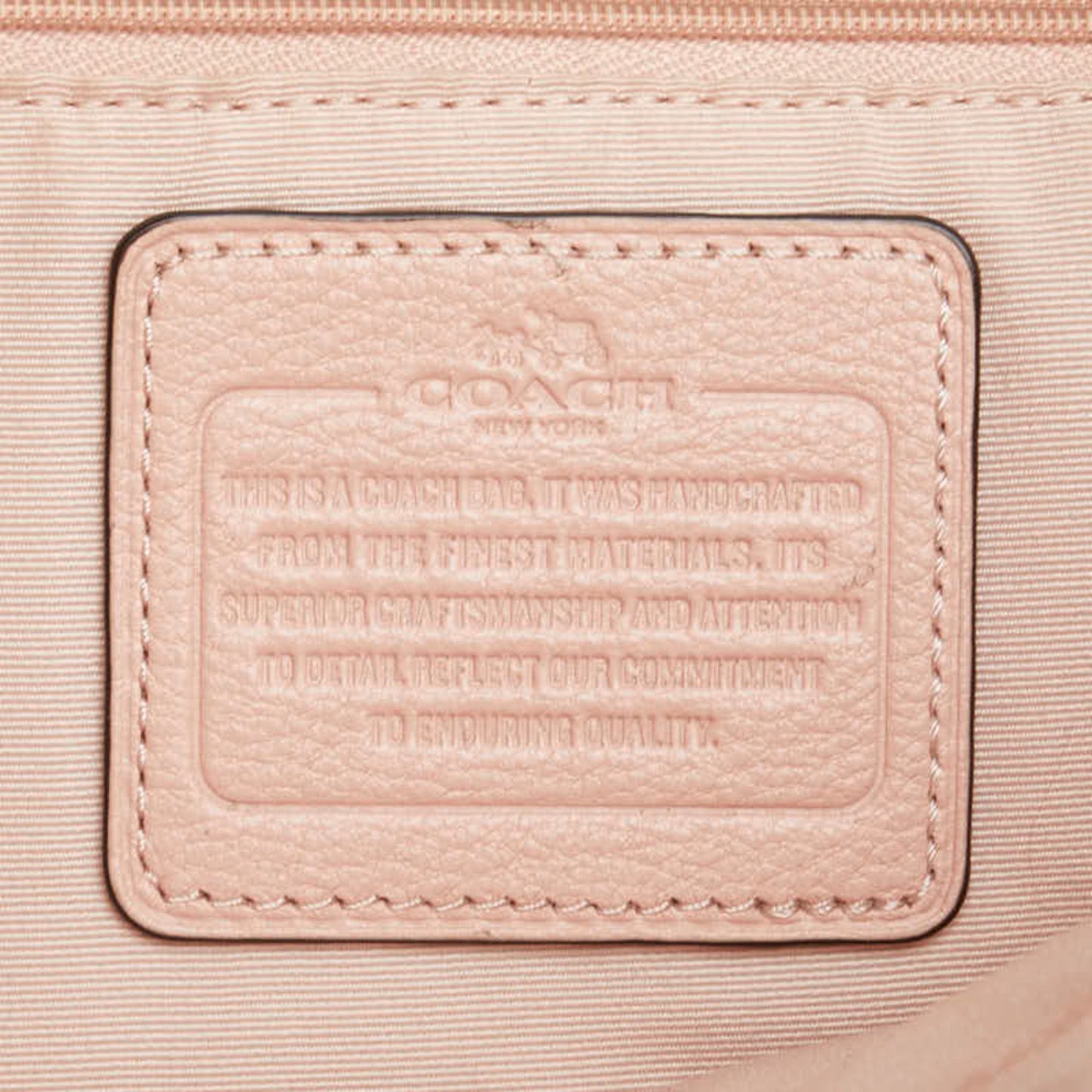 Coach 2-Way Handbag/Shoulder Bag F35809 Pink Leather