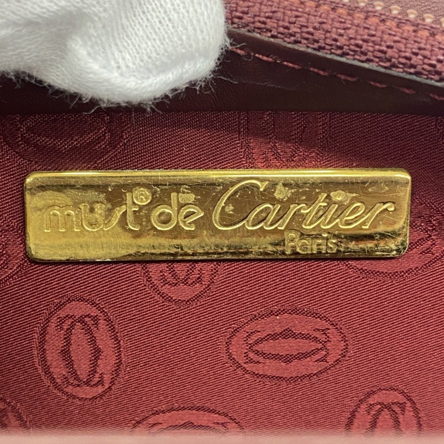 Cartier Must Clutch Bag