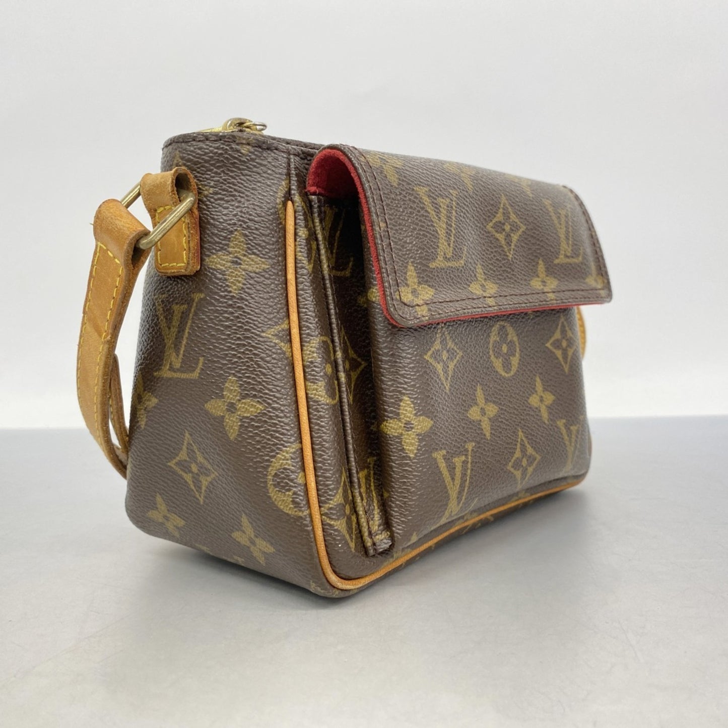 Louis Vuitton Monogram Viva Cite Pm Shoulder Bag M51165 Brown