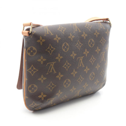 Louis Vuitton Musette Tango Long Strap Monogram Shoulder Bag Coated Canvas Leather