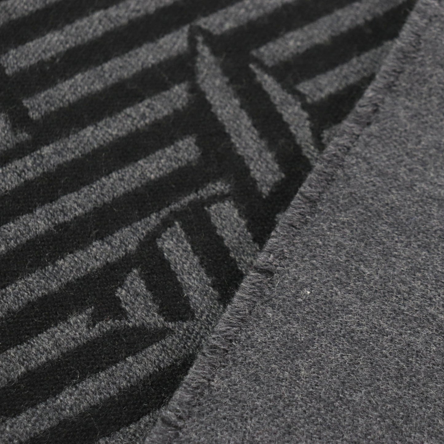 Louis Vuitton M77944 Echarpe Lv Harmony 100% Wool Scarf With Logo Patch