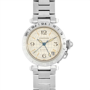 Cartier Pasha C Meridian Gmt Automatic Watch