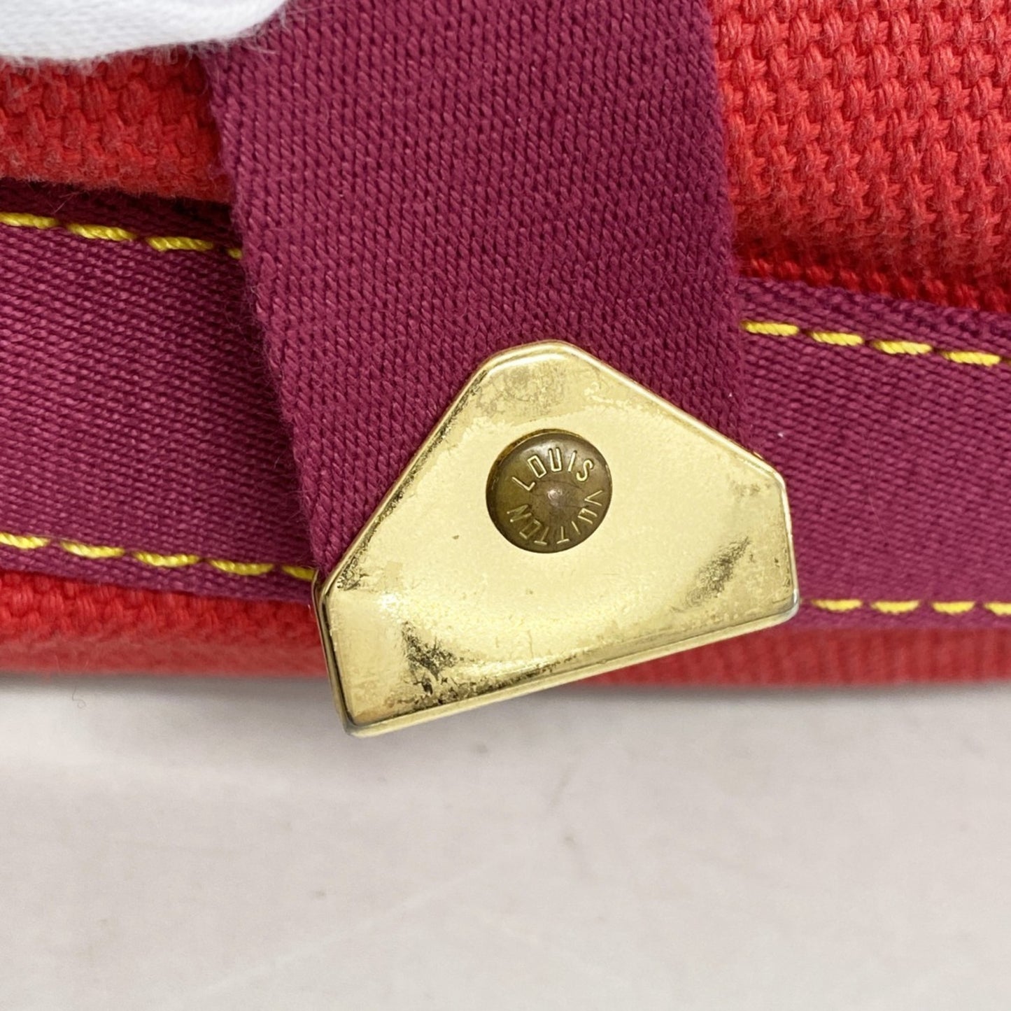 Louis Vuitton Antigua Busas Pm Shoulder Bag M40040 Rouge
