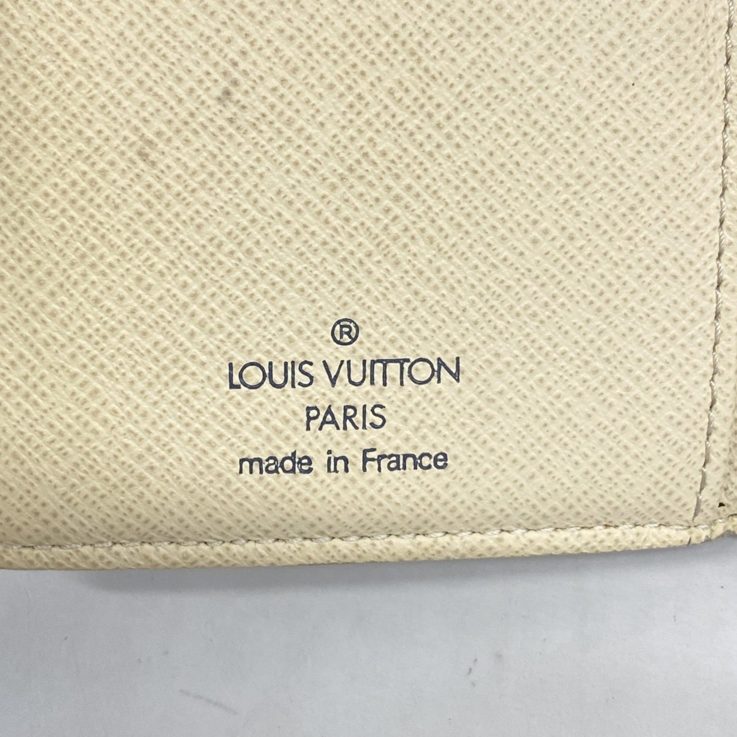 Louis Vuitton Damier Azur Portefeuille Viennois Wallet N61676 White