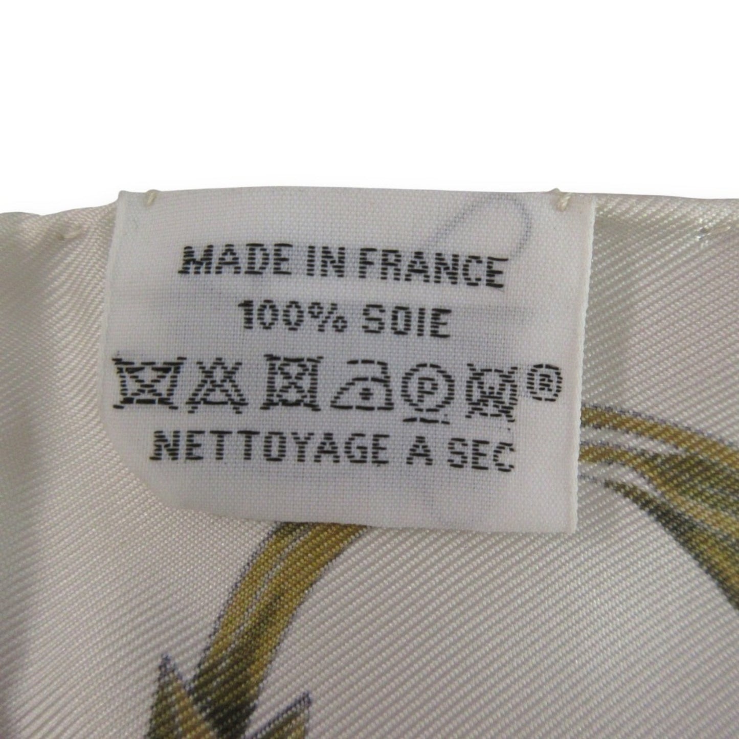 Hermes Grand Tolalala Maxi Twilly Silk Scarf/Muffler In Beige Multicolor