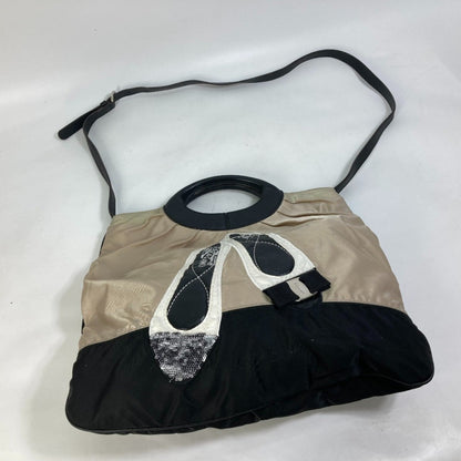 Salvatore Ferragamo Shoes Crossbody 2Way Bag Hand Bag Shoulder Bag Black Beige
