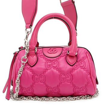 Gucci Shoulder Bag Gg Matelasse Nylon 702251 Gucci 2Way