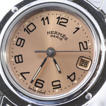 Hermes Clipper Cl4.210 Ss Quartz Watch