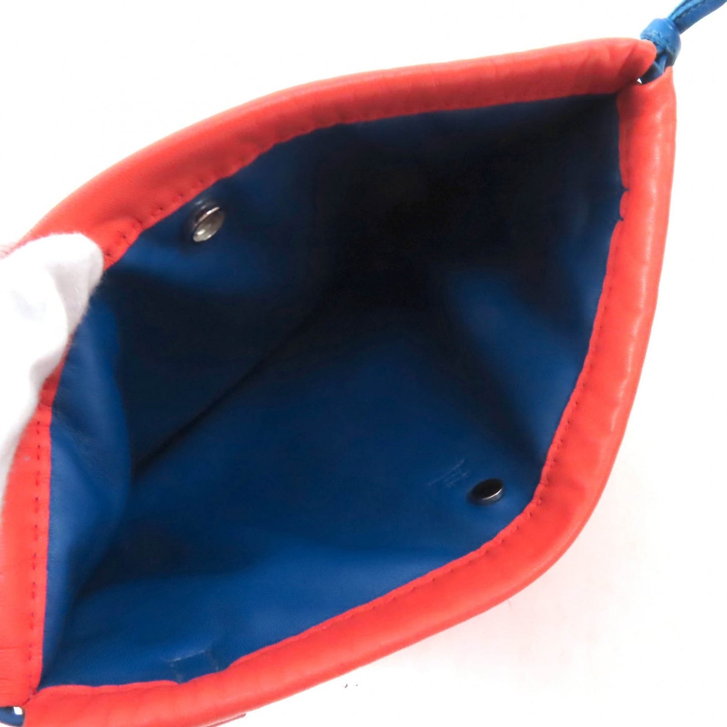 Hermes Pillow Case With Silver Hardware And Serie Buttons