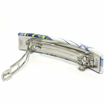 Hermes Hermes Barrette Eclipse Legend Of The Horse Hair Accessory Silk Multicolor