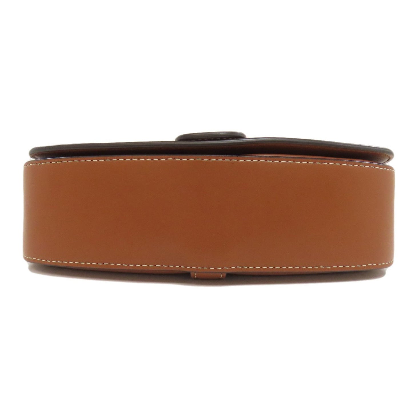 Celine Cadena Motif Shoulder Bag In Calf Leather