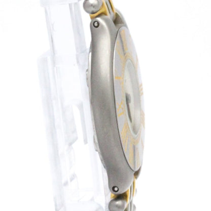 Cartier Must 21 Gold Plated Steel Quartz