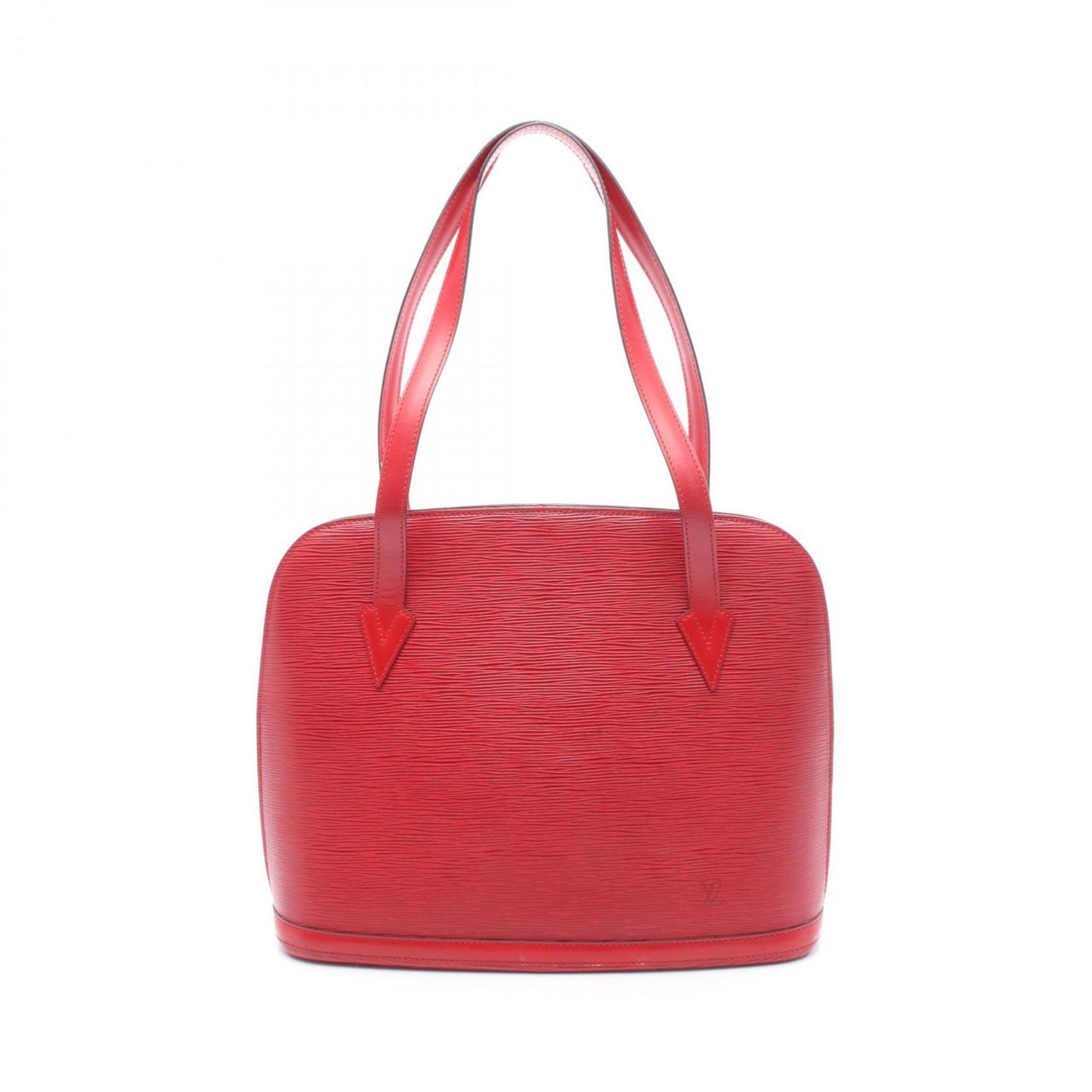 Louis Vuitton Epi Leather Lussack Shoulder Bag In Castilian Red
