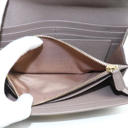 Salvatore Ferragamo Gancini Long Wallet Caraway Seed Gray 22D150