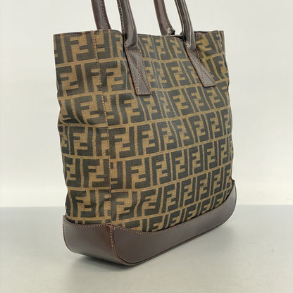 Fendi Zucca Nylon Canvas Tote Bag