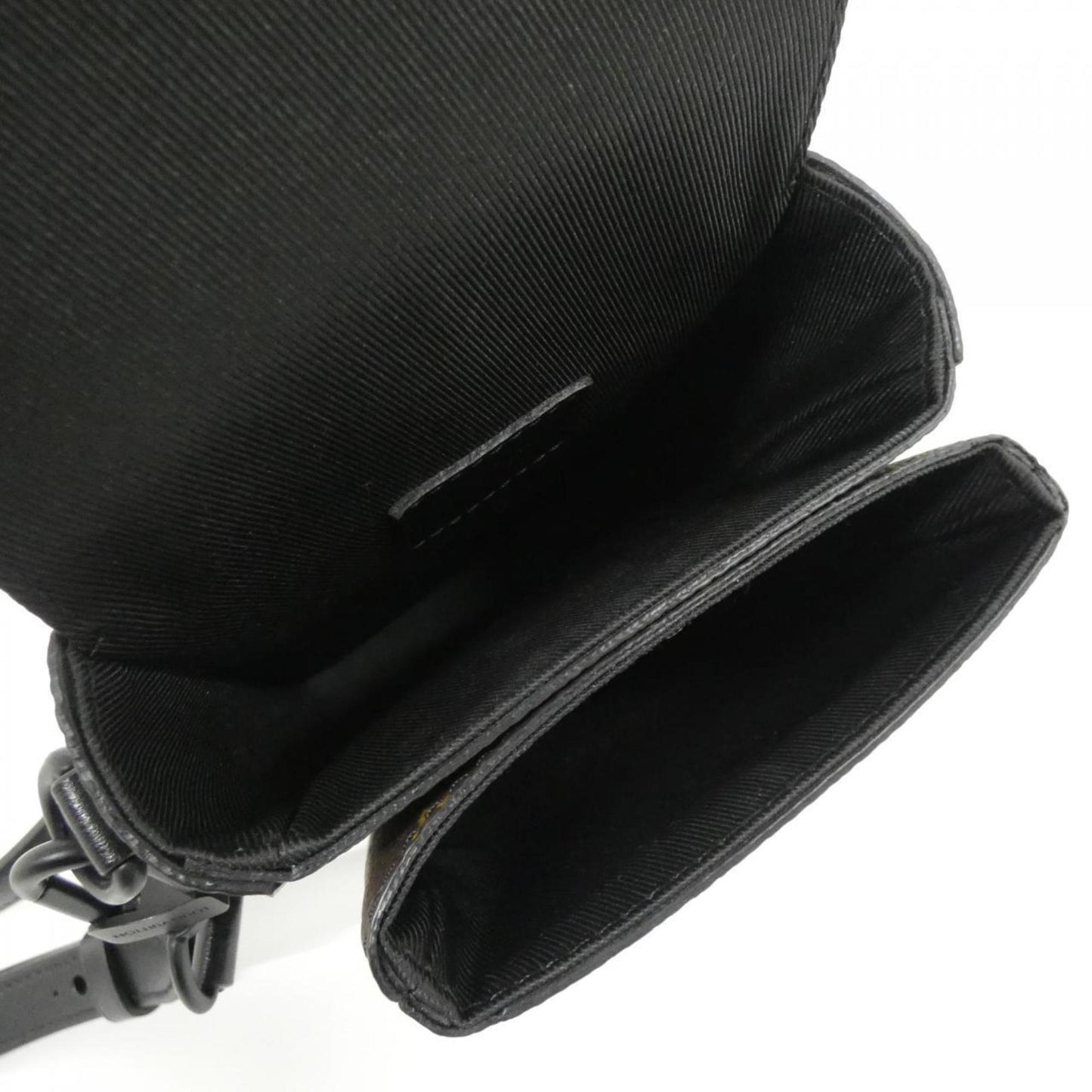 Louis Vuitton Monogram Macassar S-Lock Vertical Wearable Wallet M81522 Shoulder Bag