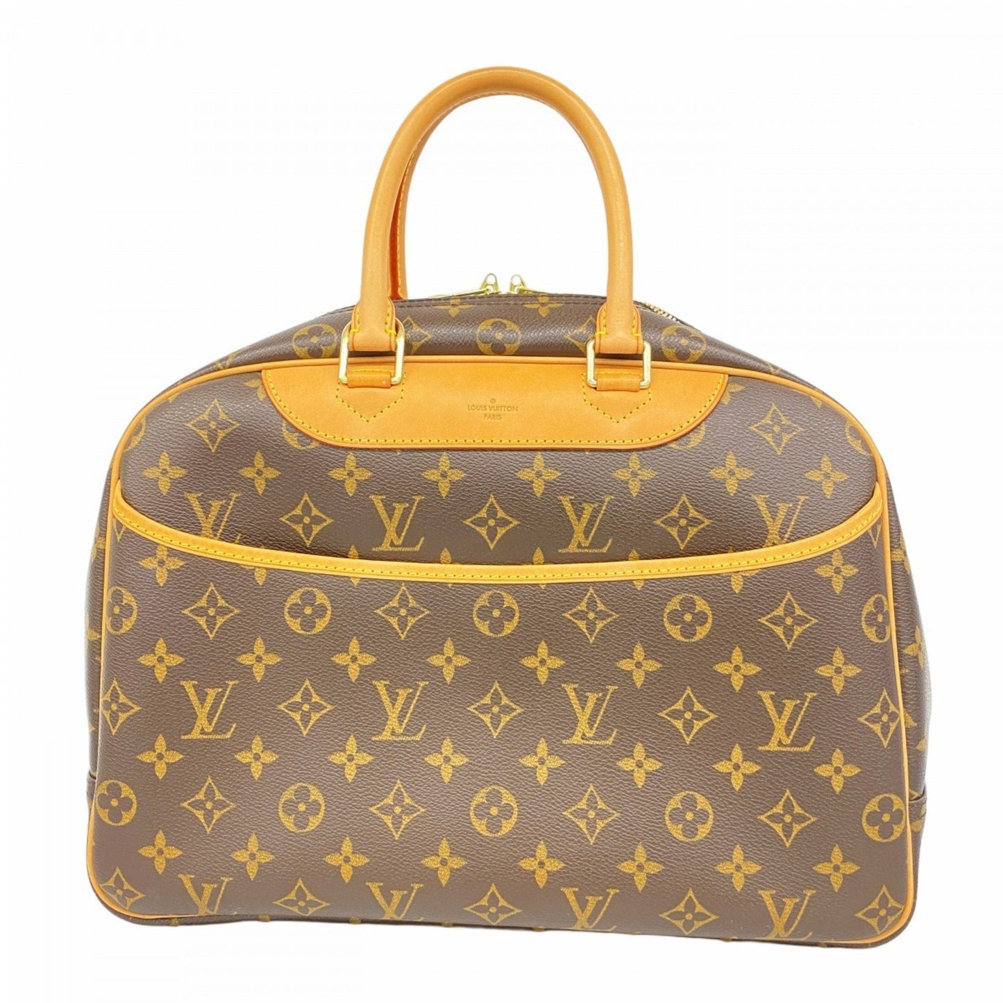 Louis Vuitton Monogram Deauville Handbag M47270 Brown