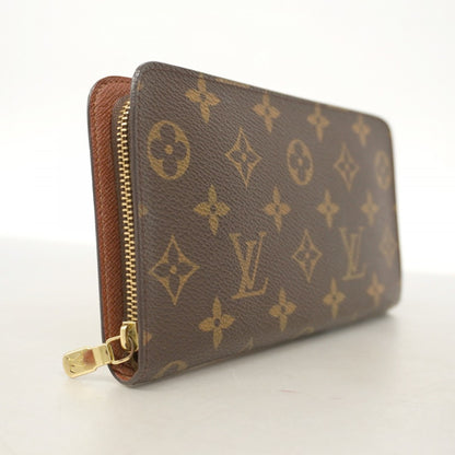 Louis Vuitton Monogram Porte Monne Zip Long Wallet M61727 Brown