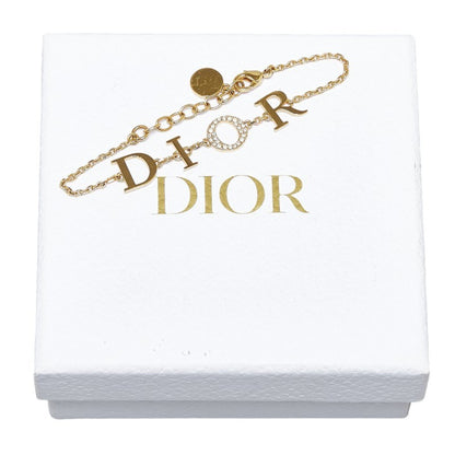 Christian Dior Dior Dio(R)Evolution Rhinestone Chain Bracelet Plated