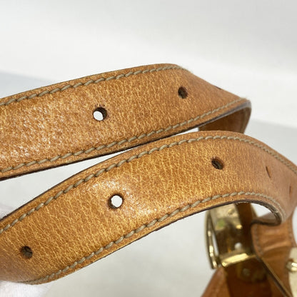 Gucci Gg Canvas Handbag 145761 Beige Light Brown Champagne