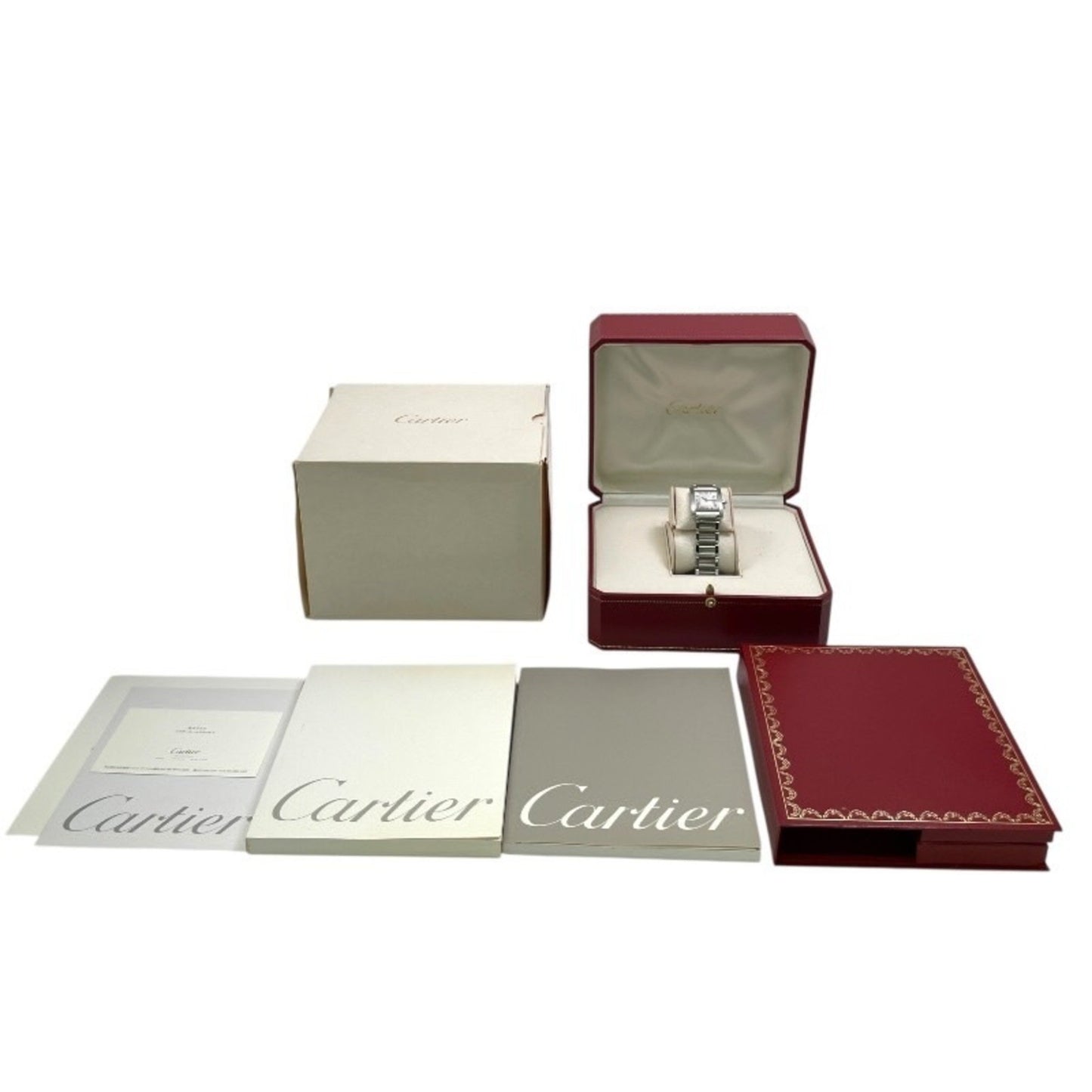 Cartier Tank Franaise Sm W51008Q3 Stainless Steel