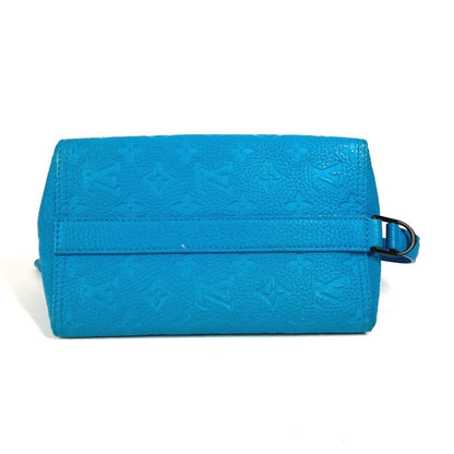 Louis Vuitton M55925 Monogram Empreinte Triangle Messenger Bag Crossbody Pochette Shoulder Leather