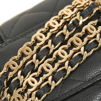 Chanel Matelasse Vanity Bag With Chain Shoulder Strap