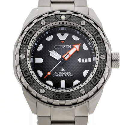 Citizen Promaster Marine Mechanical Diver 200M Nb6004-83E 9051-S122961 Grey Automatic Watch A-158546