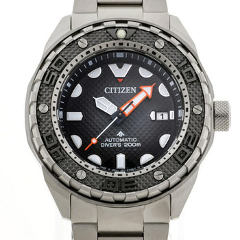 Citizen Promaster Marine Mechanical Diver 200M Nb6004-83E 9051-S122961 Grey Automatic Watch A-158546