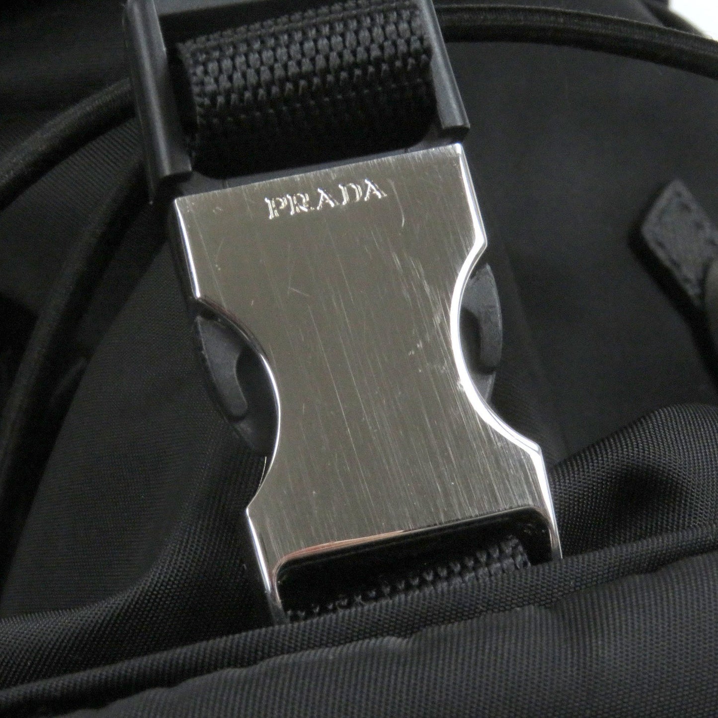 Prada 2Vz019 Saffiano Leather Re-Nylon Triangle Logo Backpack/Daypack