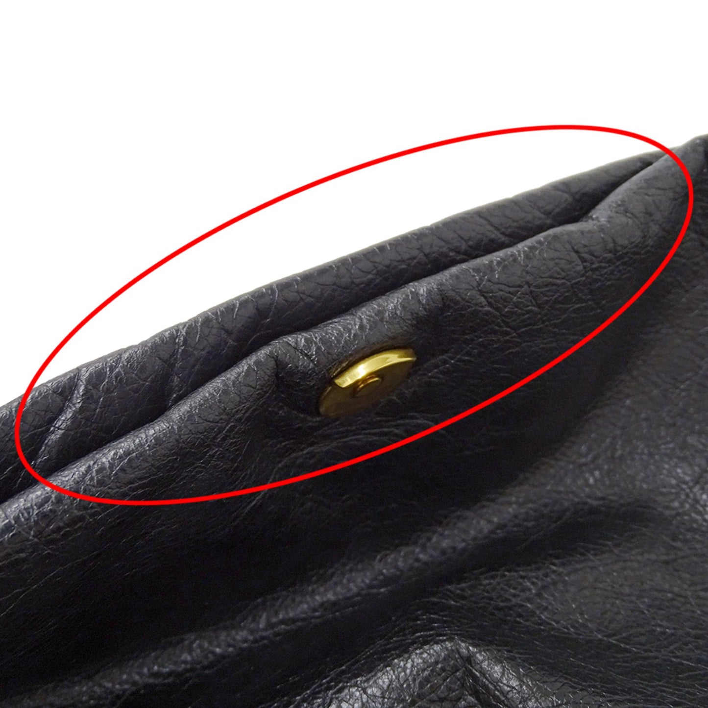 Balenciaga Monaco Medium Shoulder Bag In Black Leather (765945)