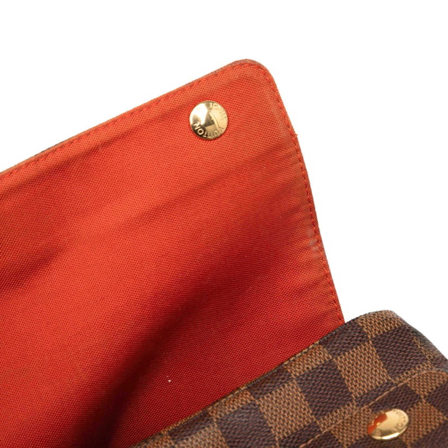 Louis Vuitton Damier Naviglio Shoulder Bag N45255 Brown Leather