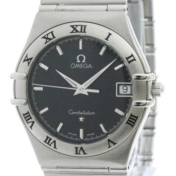 Polished Omega Constellation Stainless Steel Quartz