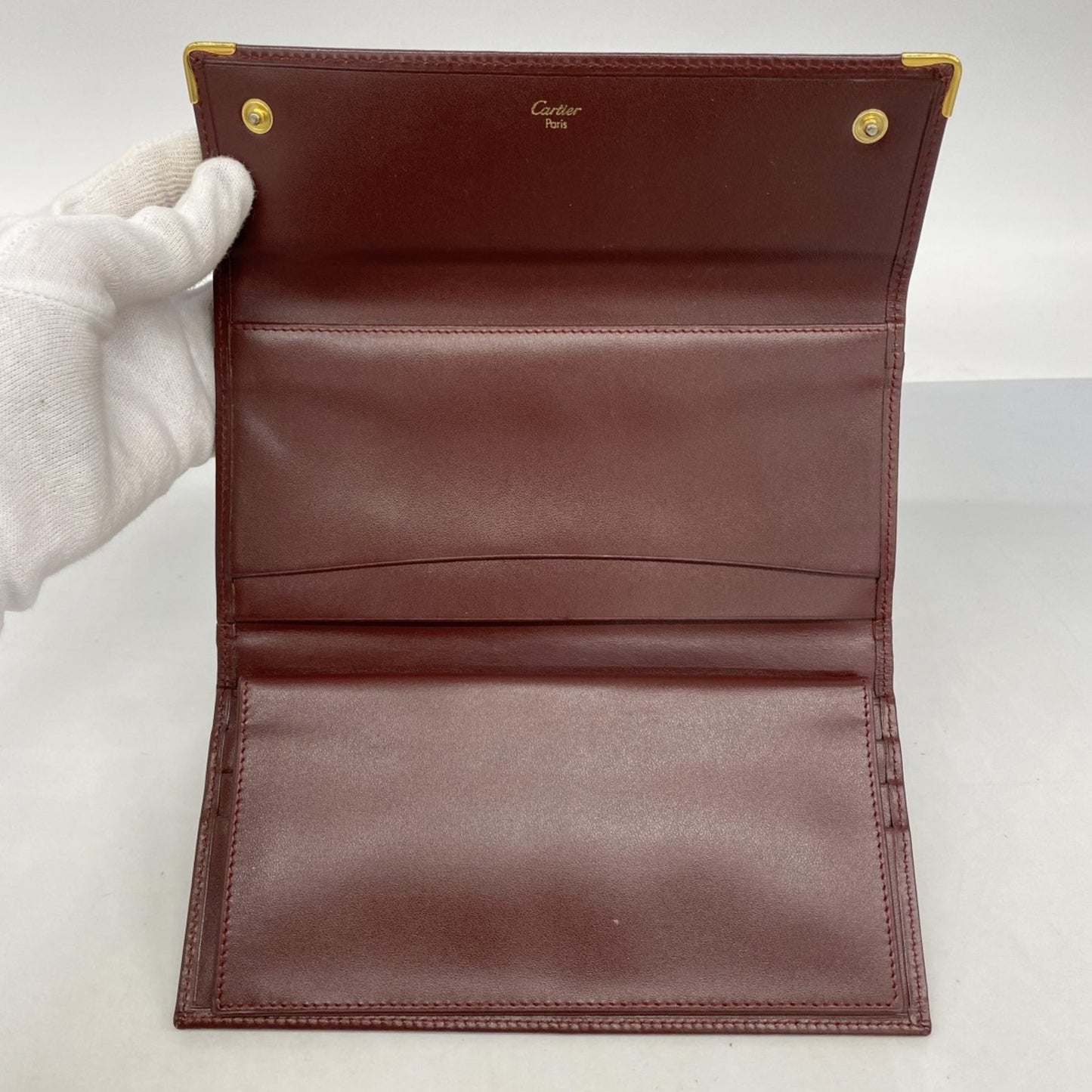 Cartier Must Tri-Fold Long Wallet