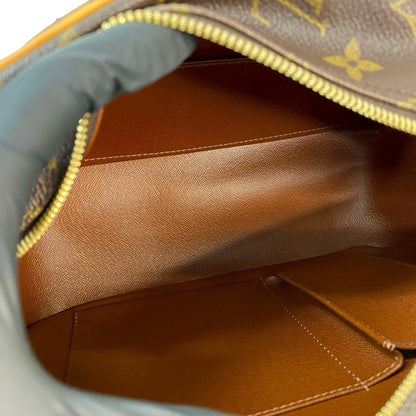 Louis Vuitton Cite Mm Monogram Leather Semi-Shoulder Bag/Tote Bag/Handbag Brown 39131