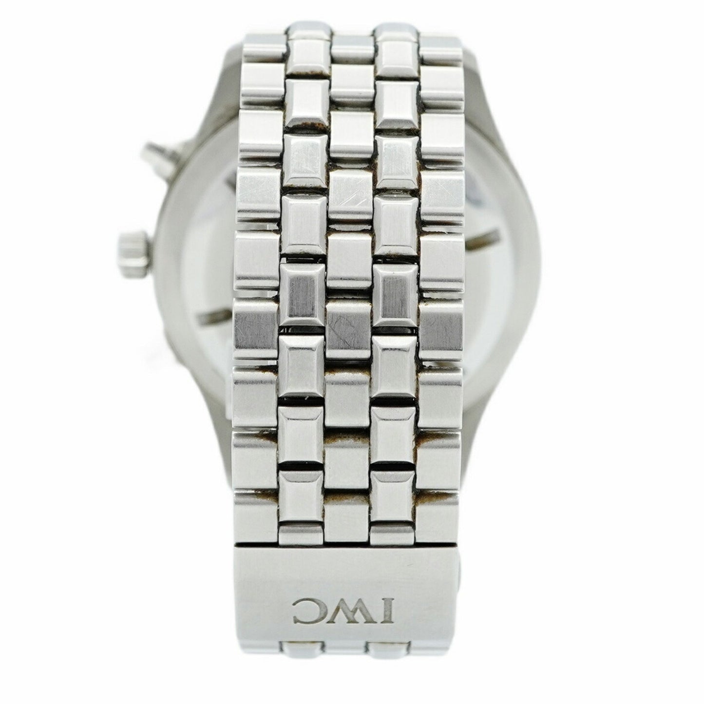 Iwc Schaffhausen Spitfire Iw371705 Silver Dial