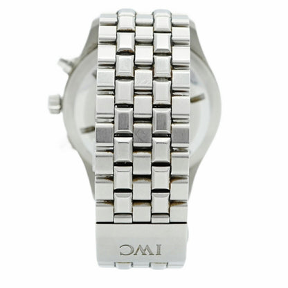 Iwc Schaffhausen Spitfire Iw371705 Silver Dial