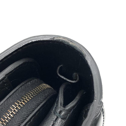 Balenciaga B Shoulder Bag Leather 592898 Black