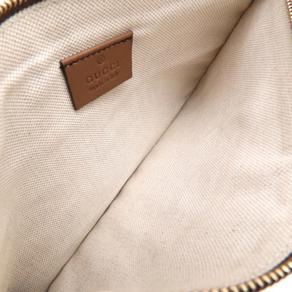 Gucci 247209 Tote Bag Gg Canvas X Leather Beige Brown