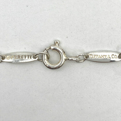 Tiffany & Co. By The Yard Necklace Diamond Sv925 1.6G Silver