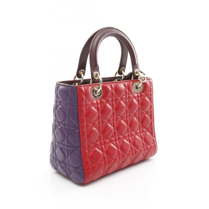 Christian Dior Dior Lady Dior Lady Cannage Handbag Bag Leather
