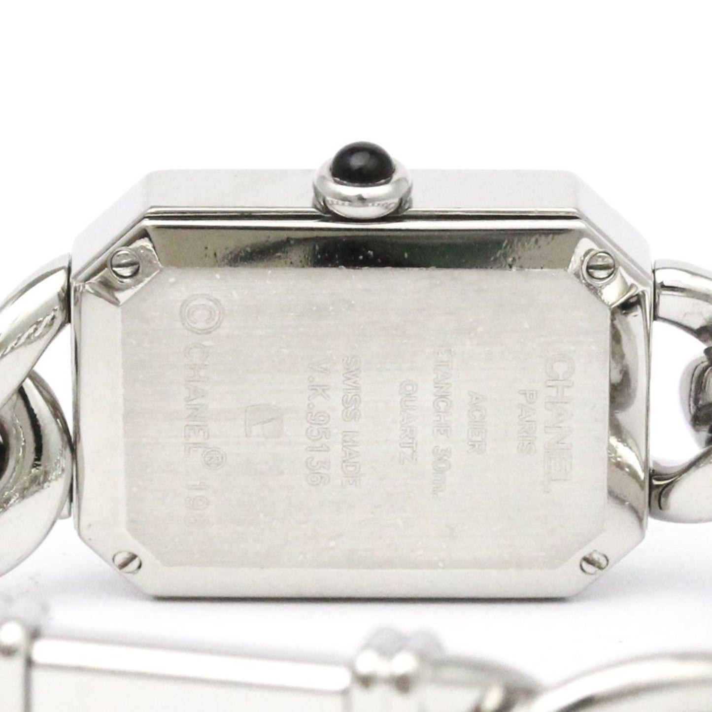 Chanel Premiere Size L Steel Quartz