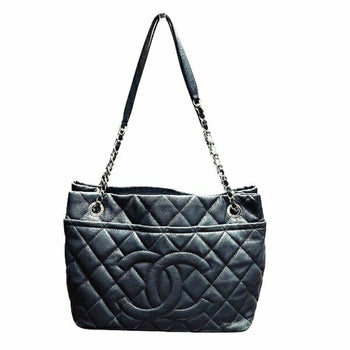 Chanel Matelasse Coco Mark A67294 Blue Label Shoulder Bag