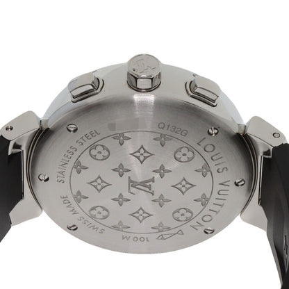 Louis Vuitton Q132G Tambour Lovely Cup Watch In Stainless Steel/Rubber